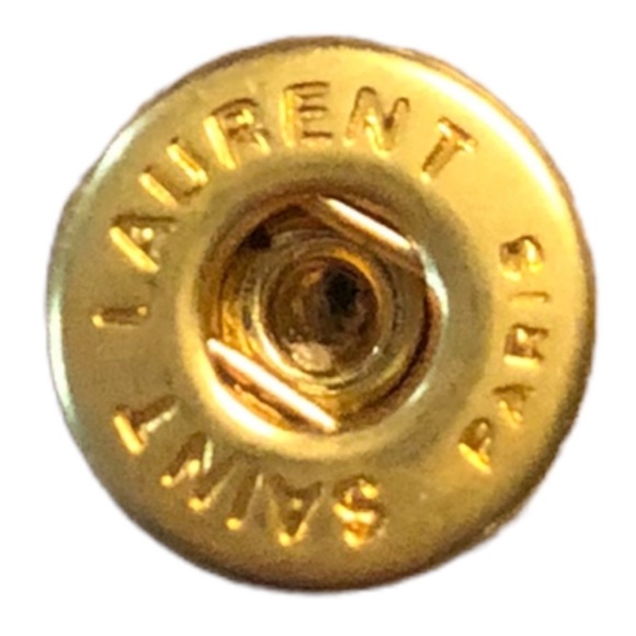 SAINT LAURENT MONOGRAM QUILTED LEATHER FRENCH WALLET DARK BEIGE PREOWNED - Picture 9 of 12